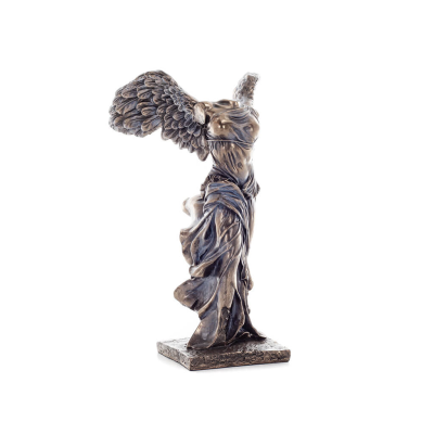 Victory of Samothrace: The Goddess Who Personified Victory, 27.5cm Veronese Electrolytic Bronze Full-Length Statuette Veronese 5