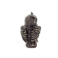 Owl or Glaucus with raised left leg 7cm Veronese Electrolytic Bronze Full Body Statuette Veronese 4 - grifon.se 