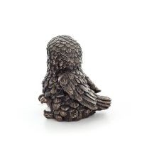 Κουκουβάγια ή Γλαύκα: το ιερό πουλί, σύμβολο σοφίας, σύνεσης,7εκ Ολόσωμο αγαλματίδιο με Ηλεκτρόλυση μπρούτζου Veronese Βερονέζ 3