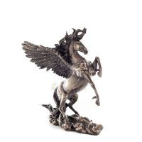Pegasus: född av blod, följde muserna och Zeus, 28x26cm Veronese Brons Elektrolytisk Helkroppsstatyett Veronese 4 - grifon.se 