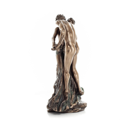 Waltz Couple Dance 28cm Veronese Bronze Electroplating Full Body Figurine Modern Decorative Veronese 3 - grifon.se 