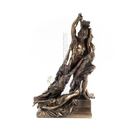 The Rape of Polyxene, av Pio Fedi 36 cm Veronese elektrolytisk brons staty för hela kroppen Veronese 1 - grifon.se 