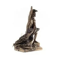 The Rape of Polyxene, By Pio Fedi 36cm Veronese Electrolytic Bronze Full Body Statue Veronese 6 - grifon.se 