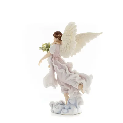 Angel holding a child and flowers 27cm Full-body Figurine Veronese, religious - spiritual Veronese 2 - grifon.se 