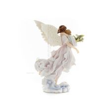Angel holding a child and flowers 27cm Full-body Figurine Veronese, religious - spiritual Veronese 4 - grifon.se 