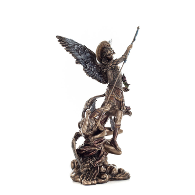 Archangel Michael: God-Like, One of the First Lords 33.5cm Veronese Bronze Electrolytic Full Body Statue, Christian Veronese 6 -