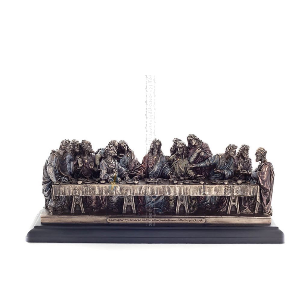 Last Supper 23.5x8.5cm Veronese bronze electrolysis Veronese 1 - grifon.se 