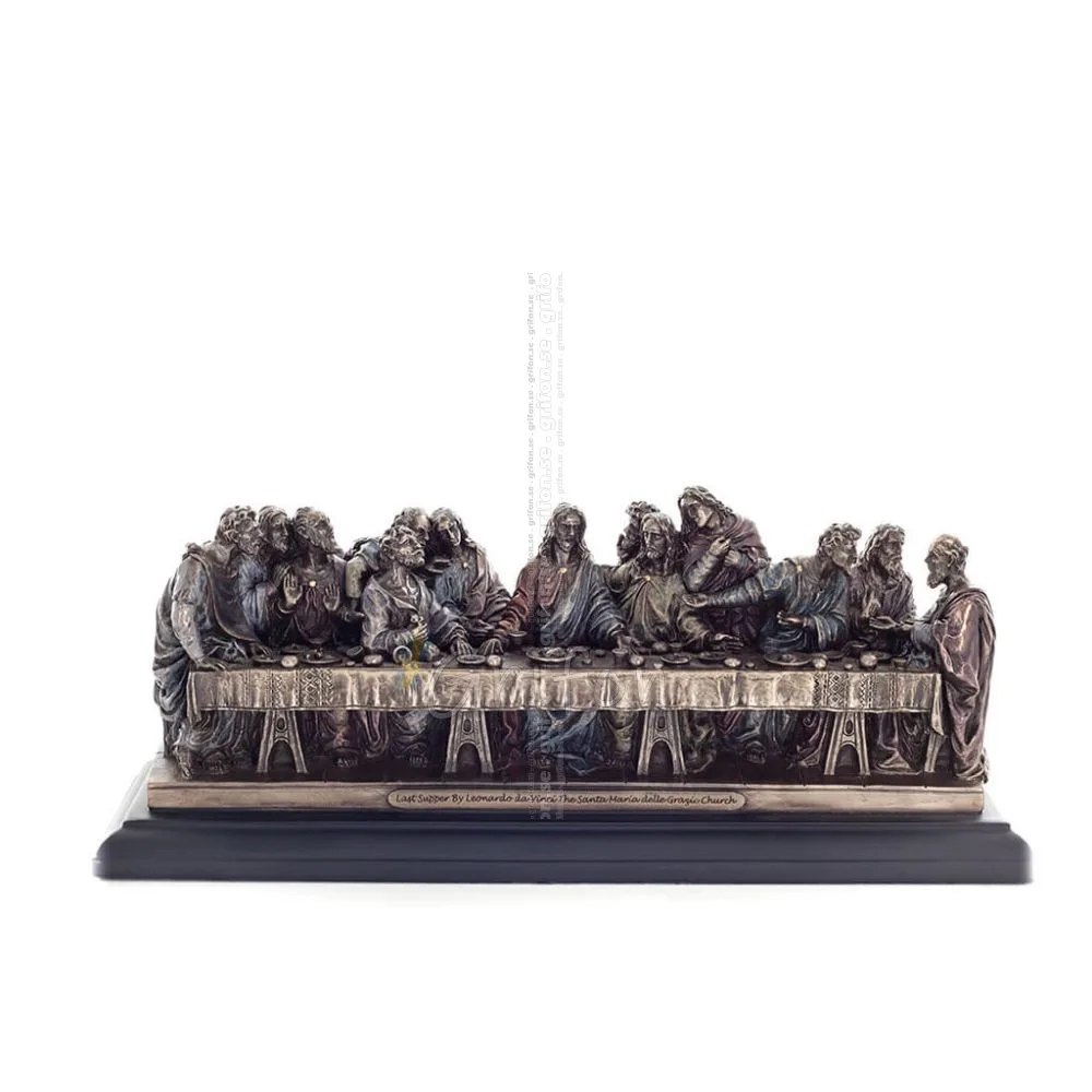 Last Supper 23.5x8.5cm Veronese bronze electrolysis Veronese 1 - grifon.se 