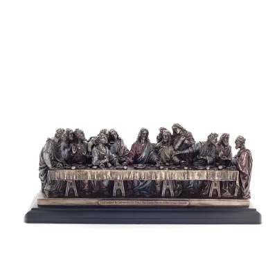 Nattvarden 23,5x8,5cm Veronese brons elektrolys Veronese 1 - grifon.se 