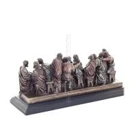 Nattvarden 23,5x8,5cm Veronese brons elektrolys Veronese 3 - grifon.se 
