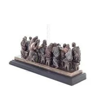 Nattvarden 23,5x8,5cm Veronese brons elektrolys Veronese 4 - grifon.se 