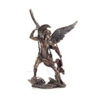Archangel Uriel: The Light of God 34cm Veronese Bronze Electroplated Full Body Statue, Christian Veronese 1 - grifon.se 
