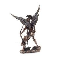 Archangel Uriel: The Light of God 34cm Veronese Bronze Electroplated Full Body Statue, Christian Veronese 3 - grifon.se 