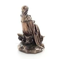 Jungfru Maria Jungfru Maria eller Theotokos med Jesus Kristus 17 cm Veronese Brons Elektrolys Helkroppsstaty Veronese 4 - grifon