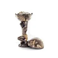 Atlas 32,5 cm smyckeskrin, smyckeskrin, fodral för förvaring, med Veronese bronselektrolys, antikens Grekland Veronese 2 - grifo