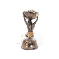 Atlas 32,5 cm smyckeskrin, smyckeskrin, fodral för förvaring, med Veronese bronselektrolys, antikens Grekland Veronese 3 - grifo