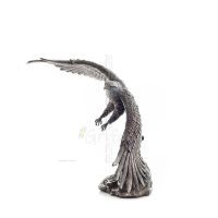 Eagle catching fish & flying over the wave 38 cm Full-body statue with Bronze Electrolysis Veronese Veronese 2 - grifon.se 