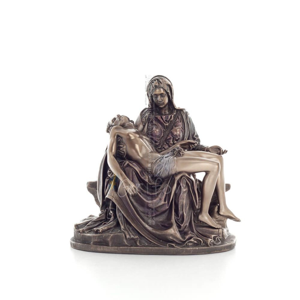 Michelangelos Pietas The Deposition of Christ 16 cm Elektrolytisk Veronese Brons, Kristen, Bordsfigur Veronese 1 - grifon.se Michelangelos Pietas The Deposition of Christ 16 cm Elektrolytisk Veronese Brons, Kristen, Bordsfigur Veronese 1 - grifon.se