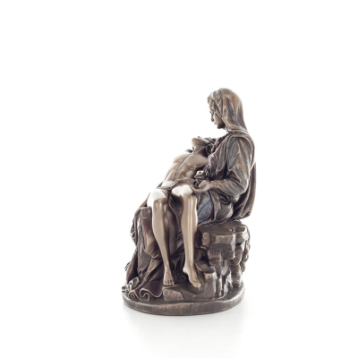 Michelangelos Pietas The Deposition of Christ 16cm Electrolytic Veronese Bronze, Christian, Tabletop Figurine Veronese 2 - grifo