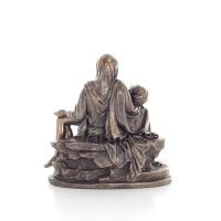 Michelangelos Pietas The Deposition of Christ 16cm Electrolytic Veronese Bronze, Christian, Tabletop Figurine Veronese 3 - grifo