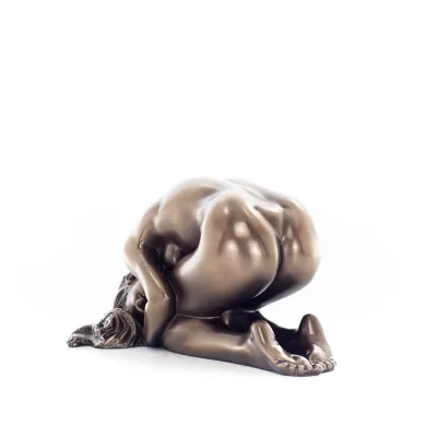 Modern Female Nude 7.5x14.5cm Veronese Bronze Electroplating Full Body Statue Veronese 2 - grifon.se 