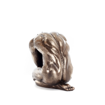 Μοντέρνο γυμνός άνδρας 45εκ Ολόσωμο άγαλμα με Ηλεκτρόλυση μπρούτζου Veronese Βερονέζ 4 - grifon.se 