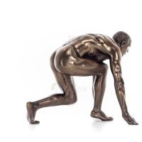 Runner: Athlete Symbol of Olympic Games, from Sculpture 13.5cm Veronese Bronze Electroplating Full Body Statue Veronese 5 - grif