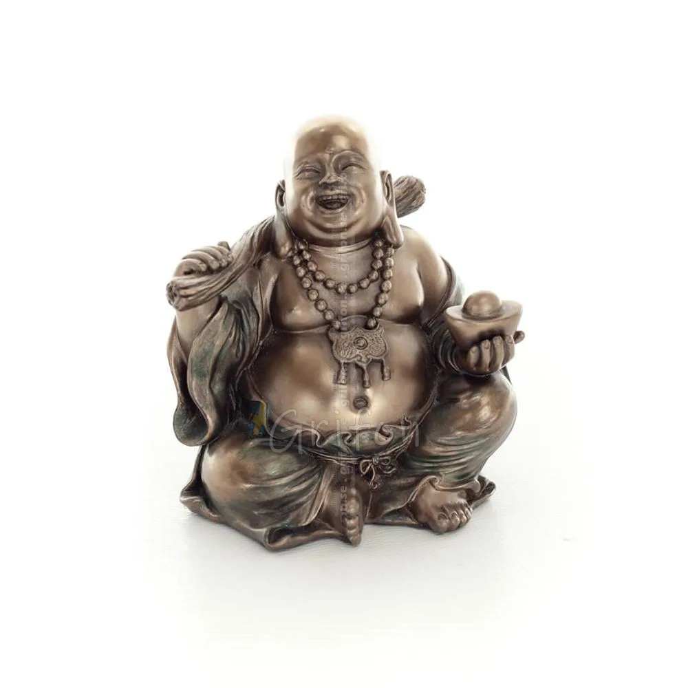 Buddha eller Budha: The Awakened & Enlightened, 9 cm Veronese Brons Electrolysis Statue, Healing, Religious Veronese 2 - grifon.