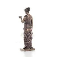 Ibe: The Goddess of Youth and Vitality 31cm Veronese Bronze Elektrolytisk Helkroppsstaty, antikens Grekland Veronese 3 - grifon.