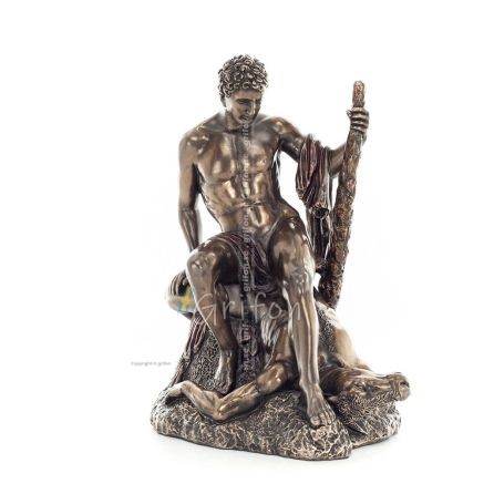 Theseus & Minotaur: The Last Battle of One, 19,5 cm Veronese Electrolytic Bronze Helkroppsstaty, minoisk civilisation Veronese 1