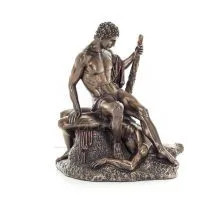 Theseus & Minotaur: The Last Battle of One, 19.5cm Veronese Electrolytic Bronze Full Body Statue, Minoan Civilization Veronese 6