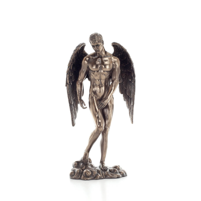 Standing Nude Angel 28.5cm Veronese Bronze Electroplating Full Body Statue Modern Decorative Veronese 1 - grifon.se 