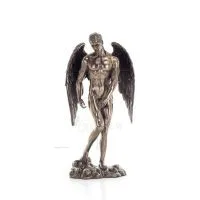 Standing Nude Angel 28.5cm Veronese Bronze Electroplating Full Body Statue Modern Decorative Veronese 1 - grifon.se 
