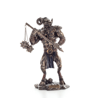Minotaur: Plasma, the son of Pasiphae Queen of Knossos Minoan civilization 25cm Veronese Bronze Electrolysis statue Veronese 1 -