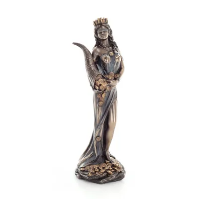Fortune: The View of Prosperity and Wealth of a City 18,5 cm Veronese Electrolytic Bronze Helkroppsstaty Veronese 5 - grifon.se 