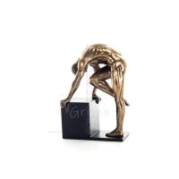 Modern Male Nude 20.5cm Veronese Bronze Electroplating Full Body Statue Veronese 4 - grifon.se 