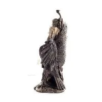 Ibe: The Goddess of Youth and Vitality & his Eagle 30cm Elektrolytisk brons Veronese staty i full längd, antikens Grekland Veron