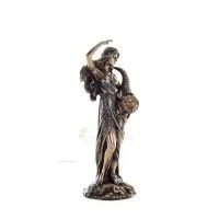 Fortune: The View of the Prosperity and Wealth of a City 28cm Veronese Electrolytic Bronze Full Body Statue Veronese 6 - grifon.