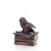 Owl 12cm Jewelry Box, Jewelry Box, Box-like Case for Storage, Veronese Bronze Electroplating Full Body Statue Veronese 1 - grifo