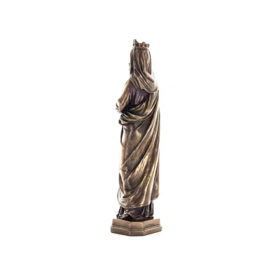 Jungfru Maria Jungfru Maria eller Theotokos med Jesus Kristus 26,5 cm Hellängd Veronese brons elektrolysstaty Veronese 3 - grifo