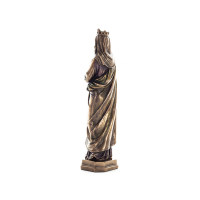 Virgin Mary the Virgin Mary or Theotokos with Jesus Christ 26.5cm Full Length Veronese Bronze Electrolysis Statue Veronese 3 - g