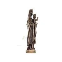 Jungfru Maria Jungfru Maria eller Theotokos med Jesus Kristus 26,5 cm Hellängd Veronese brons elektrolysstaty Veronese 5 - grifo