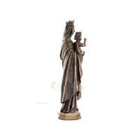Virgin Mary the Virgin Mary or Theotokos with Jesus Christ 26.5cm Full Length Veronese Bronze Electrolysis Statue Veronese 5 - g