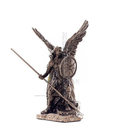 Archangel Raphael: The Lord Heals 10cm Veronese Bronze Electrolytic Full Body Statue, Christian Veronese 1 - grifon.se 