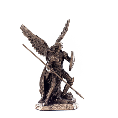 Ärkeängel Raphael: The Lord Heals 10cm Veronese Bronze Elektrolytisk Helkroppsstaty, Christian Veronese 6 - grifon.se 