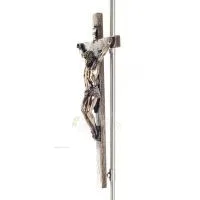Jesu Kristi korsfästelse 33x15 cm Veronese bronselektrolys staty för hela kroppen Veronese 2 - grifon.se 
