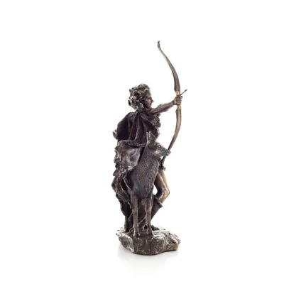 Artemis: The goddess of the hunt, the moon, protector of small children and animals 31cm Veronese Bronze Electrolysis Statue Ver