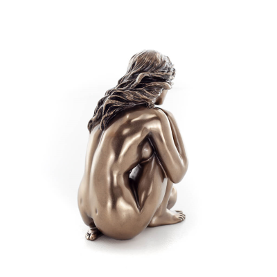 Woman Modern 13cm Veronese Bronze Electroplating Full Body Statue Modern Decorative Veronese 4 - grifon.se 