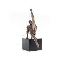 Olympic Athlete on Base 30cm Full Length Veronese Bronze Electrolysis Statue Veronese 2 - grifon.se 