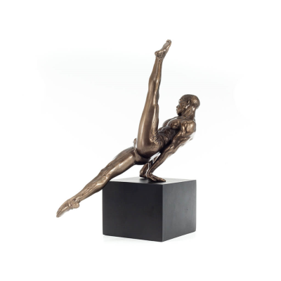 Olympic Athlete on Base 30cm Full Length Veronese Bronze Electrolysis Statue Veronese 3 - grifon.se 